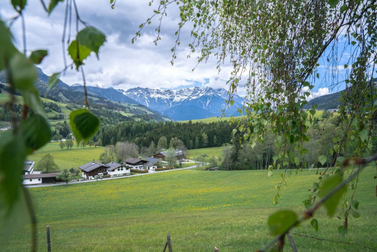 Steinberghaus Ferienhaus Villa Leogang Buitenkant foto